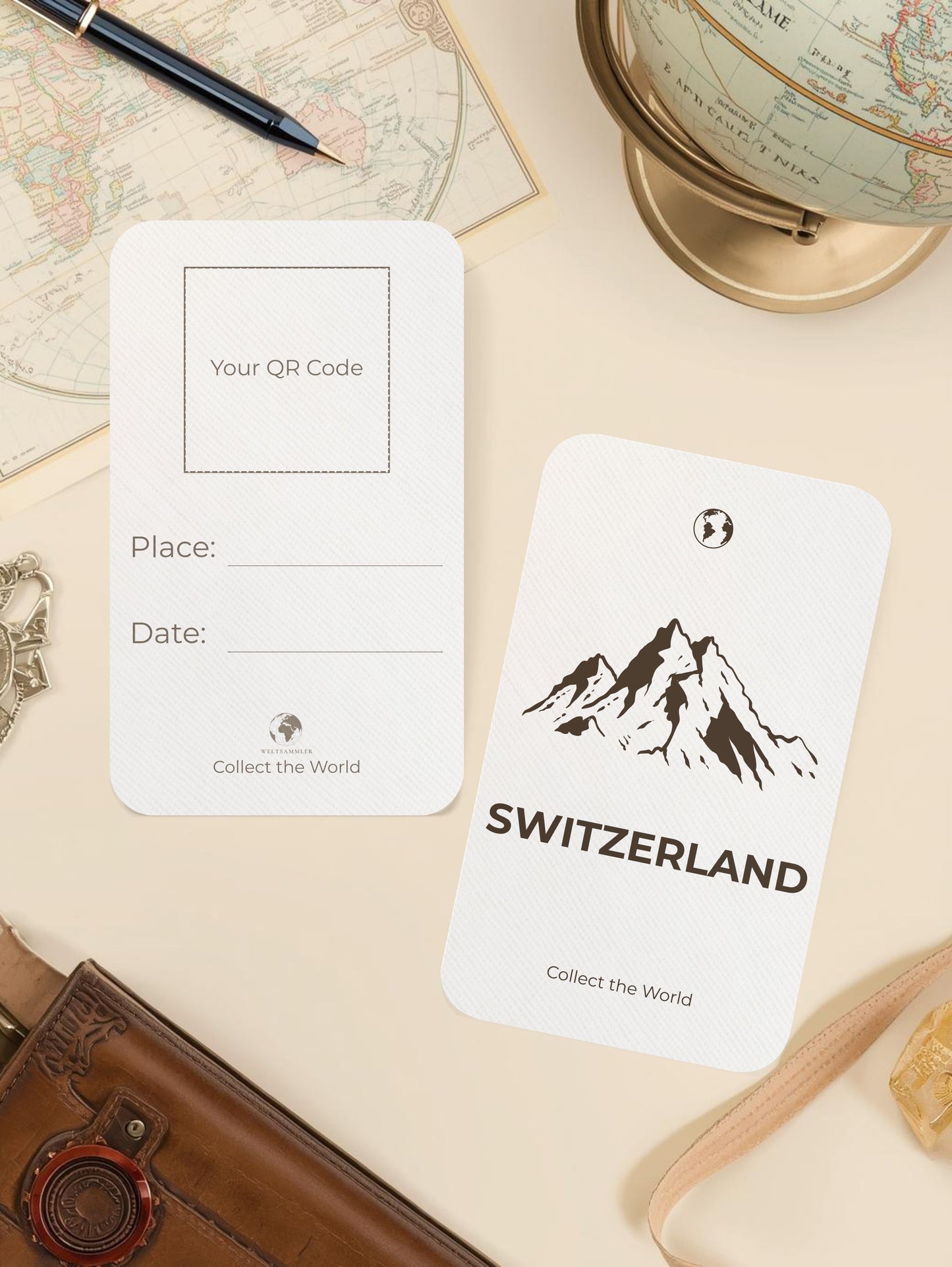 Switzerland Collectible Travel Card