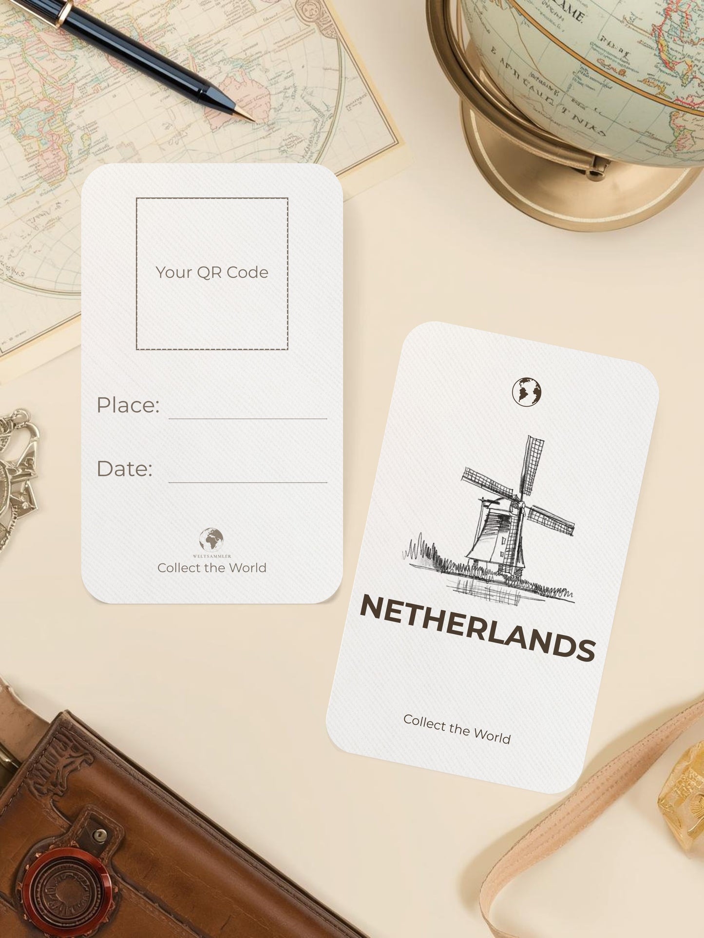 Netherlands Collectible Travel Card