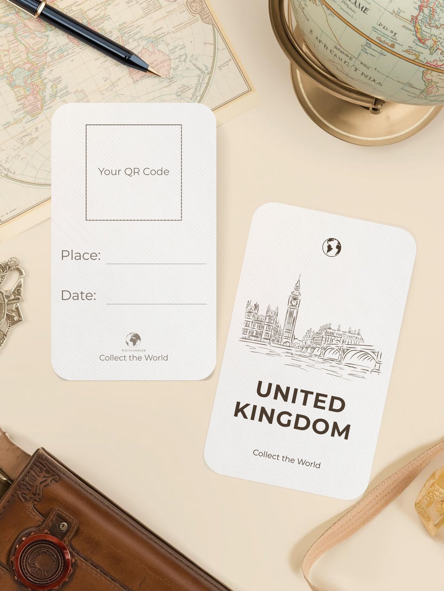 United Kingdom Collectible Travel Card