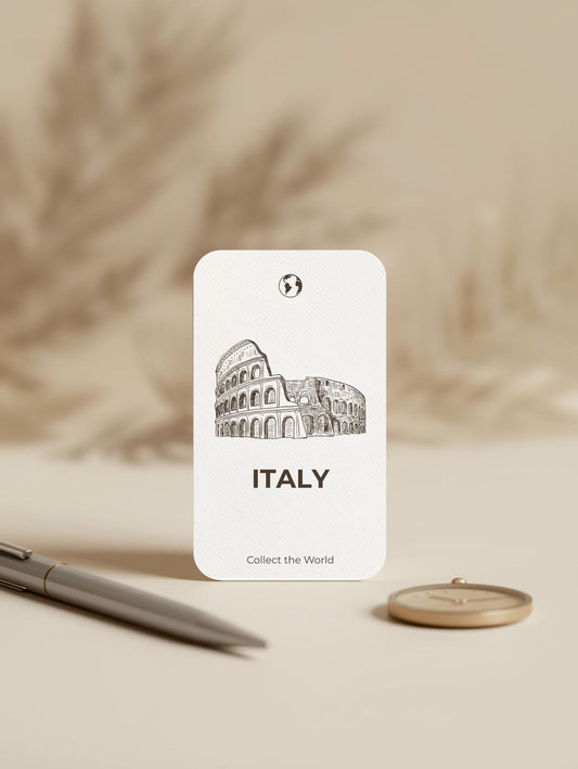 Italy Collectible Travel Card