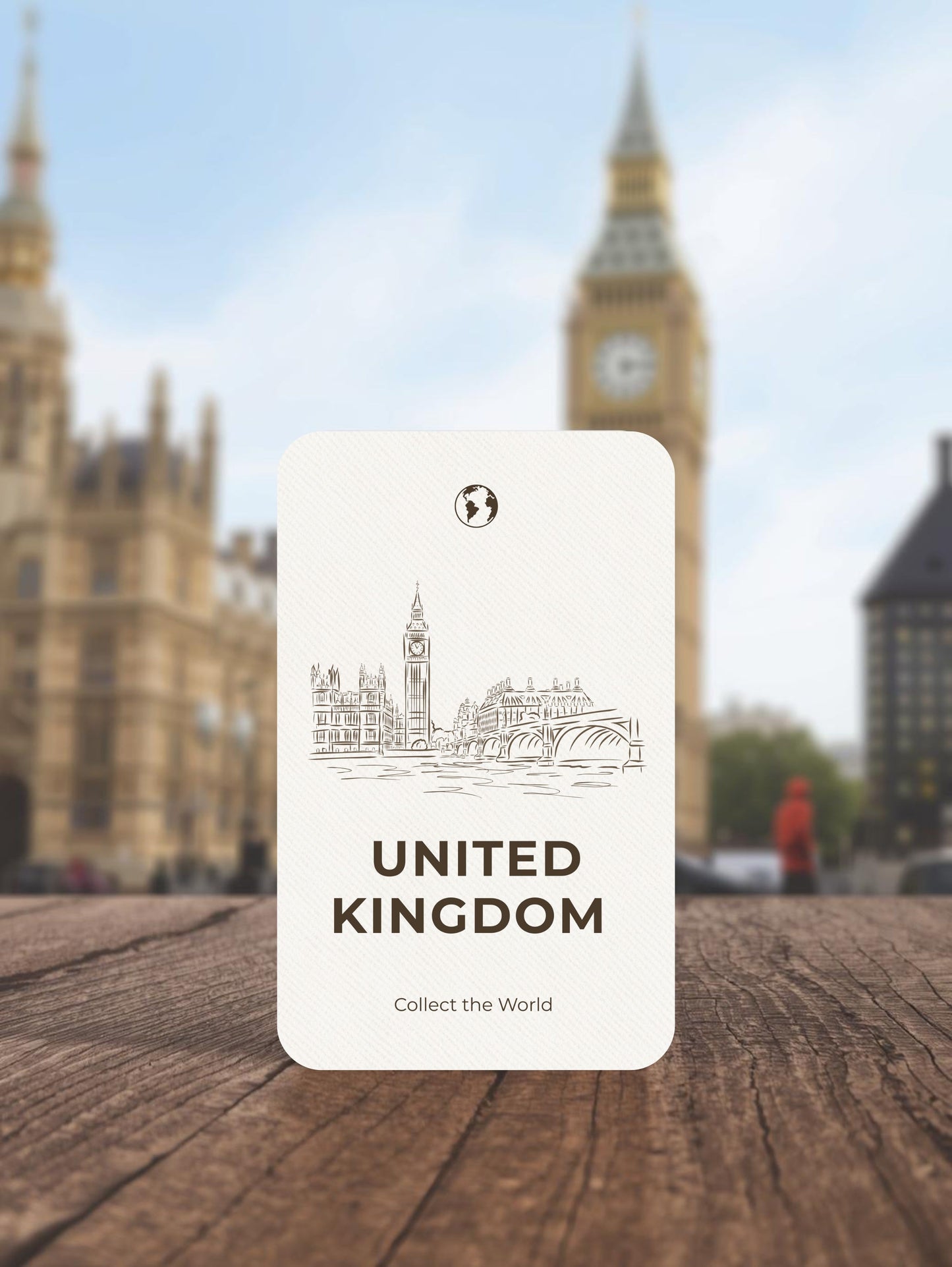 United Kingdom Collectible Travel Card