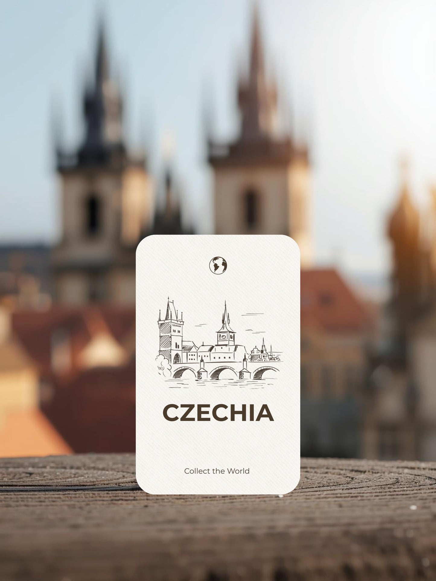 Czechia Collectible Travel Card
