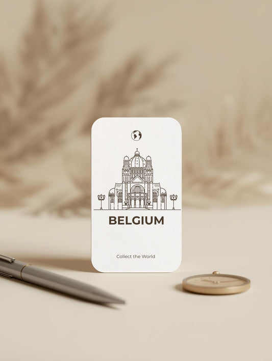 Belgium Collectible Travel Card