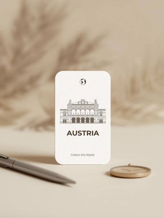 Austria Collectible Travel Card