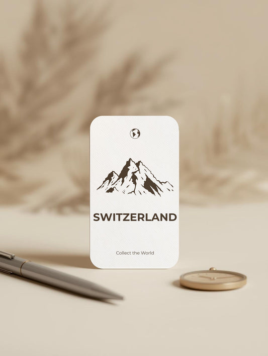 Switzerland Collectible Travel Card