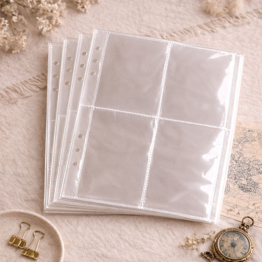 WeltSammler A5 Kartenhüllen – 5 Stück (für 20 Karten)