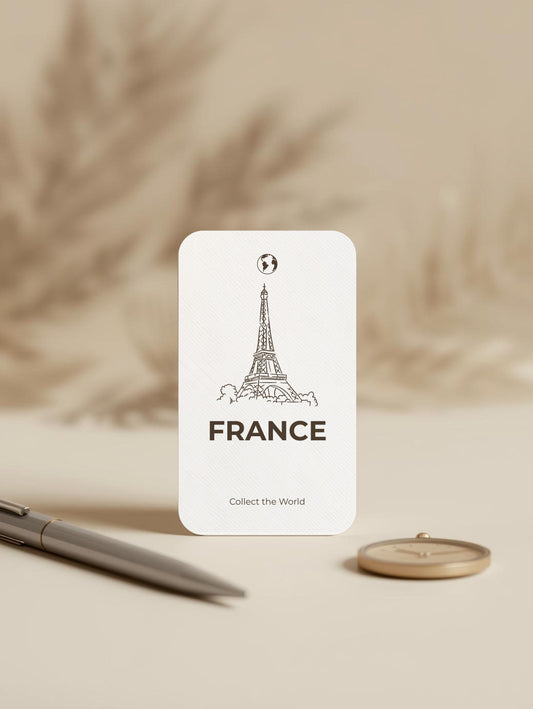 France Collectible Travel Card