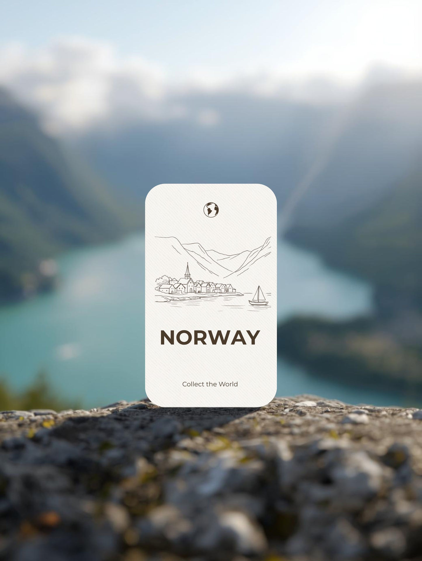 Norway Collectible Travel Card