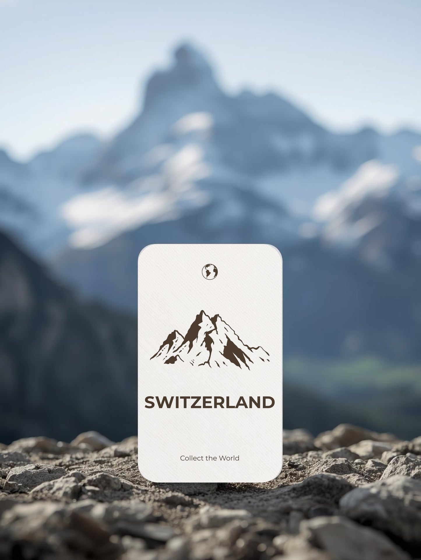 Switzerland Collectible Travel Card