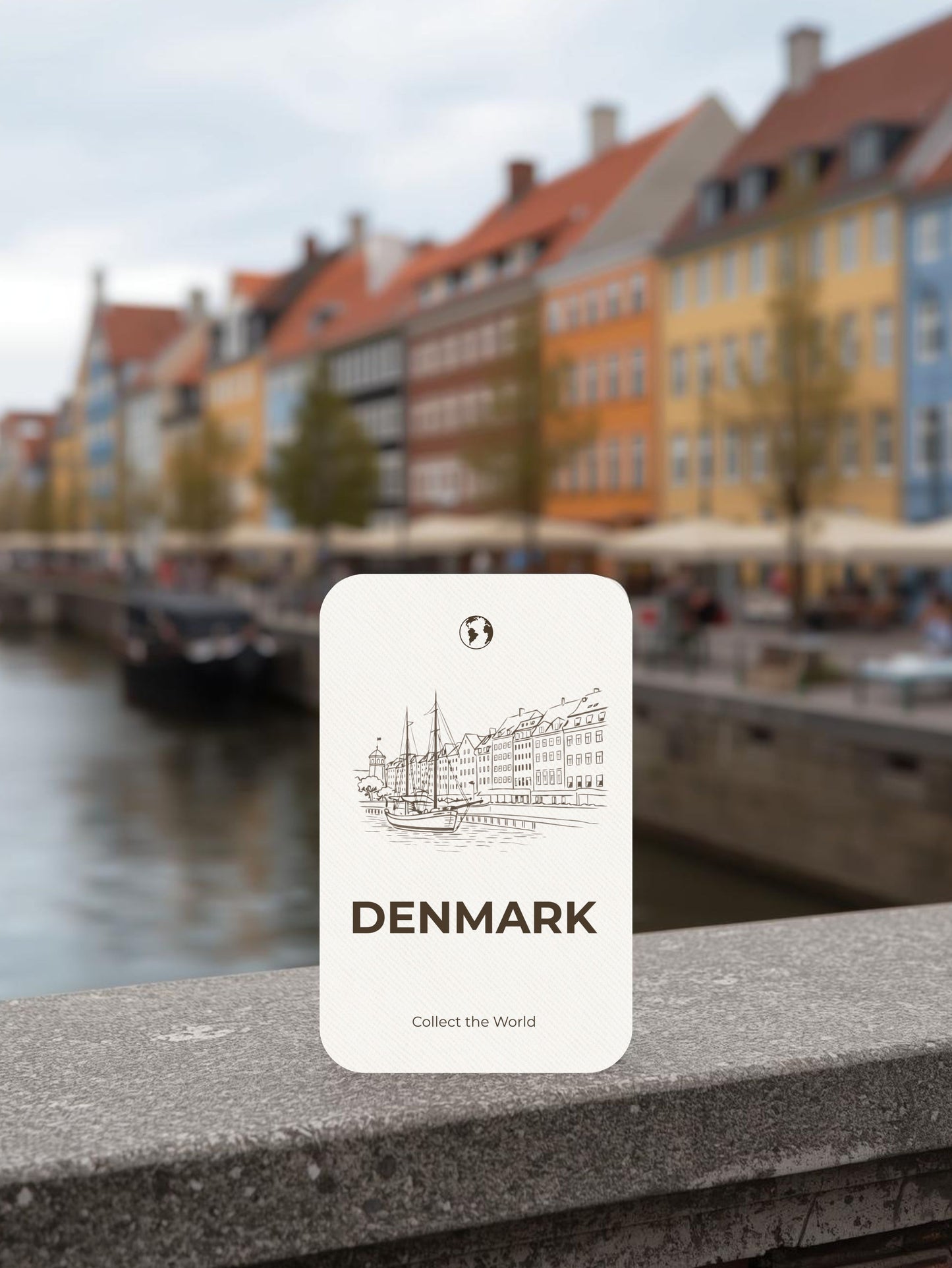 Denmark Collectible Travel Card